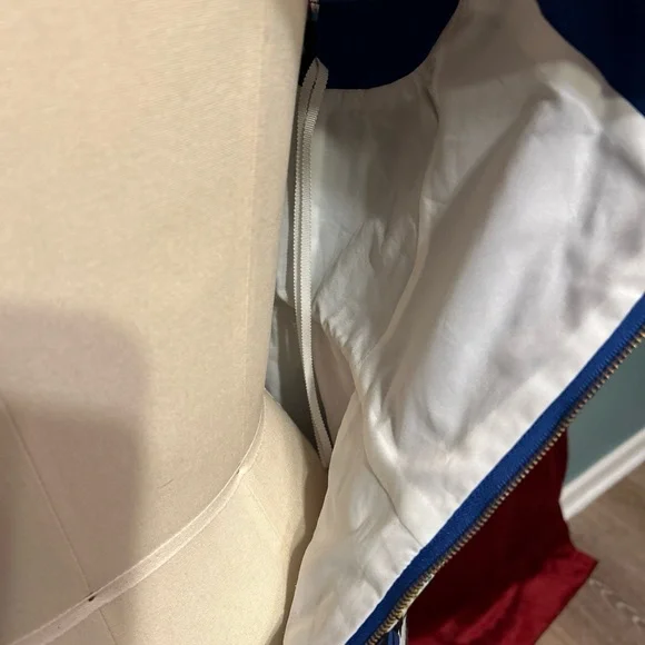 Anthropologie LeifNotes Chroma Shadow Floral Pencil Dress Sz 8 - Picture 5 of 7